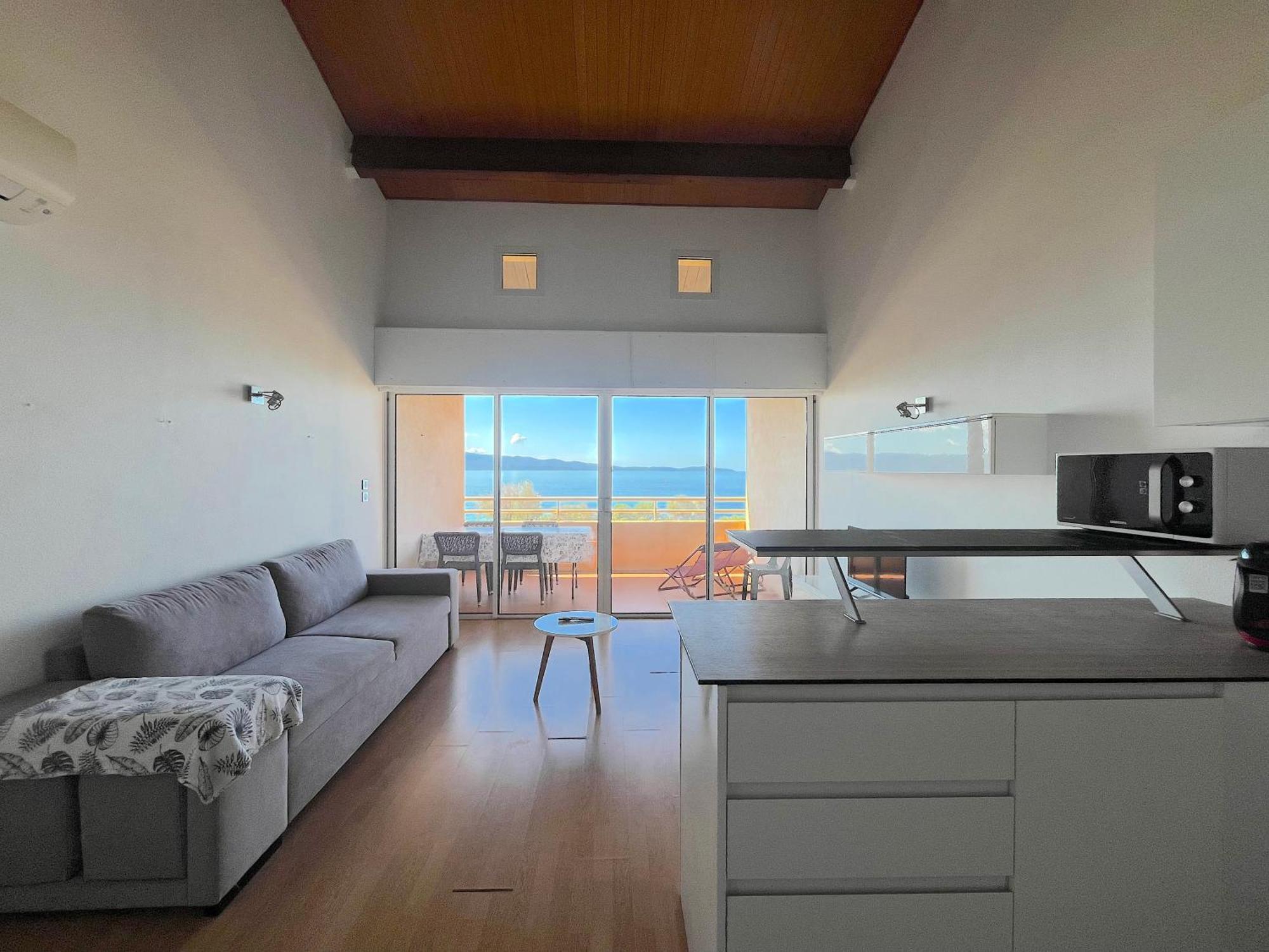 Appartement Aria Marina Duplex Vue Route Des Sanguinaires, A 50m, Parking Gratuit, 4 Pers Ajaccio (Corsica)